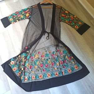 Artesanal hand embroidered jacket